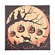 Halloween Witch Pumpkin Ghost Pattern Scrapbooking Paper Pads Set(STIC-C010-33D)-4