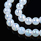 perles de verre electroplate imitation de jade brins(GLAA-T032-J4mm-AB02)-2