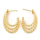 Rack Plating Brass Ear Studs for Women(EJEW-Q770-16G)-1