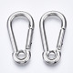 Tarnish Resistant 304 Stainless Steel Rock Climbing Carabiners(STAS-N087-23B-01)-1