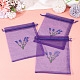 20Pcs Polyester Mesh Sachet Packing Drawstring Bgas(ABAG-TA0002-20A)-4