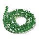 Opaque Solid Color Electroplate Glass Beads Strands(GLAA-F029-P4mm-A08)-2