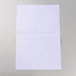Linen Cross-Stitch Fabric, Aida Cloth, White, 400x300x0.8mm(DIY-WH0349-328)