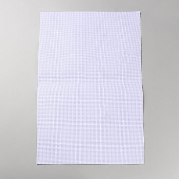 Linen Cross-Stitch Fabric, Aida Cloth, White, 400x300x0.8mm