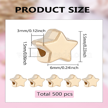500Pcs CCB Plastic Beads(CCB-LP0001-04)-2