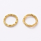 Iron Textured Jump Rings(X-IFIN-D086-01-G)-1