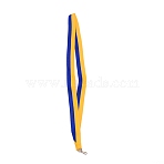 Polyester Ribbon Medal Strap, with Iron Clasp, Blue, 445x21x0.5mm(AJEW-WH0241-26I)