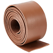 2M Flat Leather Cord, for Jewelry Making, Camel, 50x2mm, about 2.19 Yards(2m)/pc(LC-WH0007-07D-02)