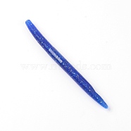 (Clearance Sale)Soft PVC Fishing Baits, Fishing Worms for Saltwater Freshwater, Blue, 110x8mm(FIND-WH0072-92A)