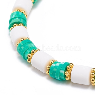 Handmade Polymer Clay Stretch Bracelet Sets(BJEW-JB08766)-3