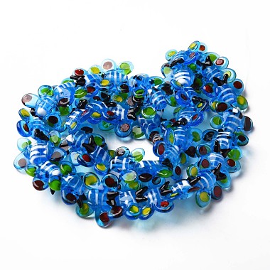 Handmade Lampwork Beads Strands(LAMP-T017-09A)-2