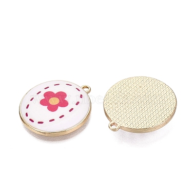 Printed Alloy Enamel Pendants(ENAM-N072-03KCG-01)-2