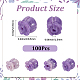 100pcs perles de corail synth&eacute;tiques(CORA-SP0001-27)-2