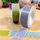 Tupfenmuster DIY Scrapbook dekorative Papierbänder(DIY-A002-KK1522)-2