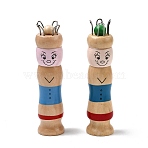 Wood Rope Knitting Machine, Toy's for Kids, Doll, Random Color Bar, Colorful, 28x115mm, Hole: 9.3mm(AJEW-WH0166-12)