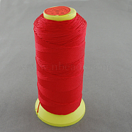 Nylon Sewing Thread, Red, 0.8mm, about 300m/roll(NWIR-Q005-11)