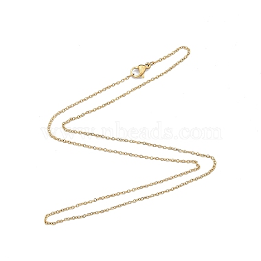 304 collier de chaînes de câbles en acier inoxydable pour hommes femmes(X-NJEW-N050-A02-G12)-3