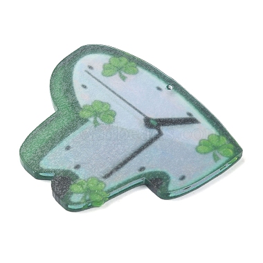 pendentifs acryliques imprimés opaques de la Saint Patrick(MACR-M038-01P)-2