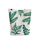 Green Plant Printed Canvas Women's Tote Bags(ABAG-L018-B05)-1