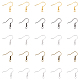 500Pcs 5 Colors Iron Earring Hooks(IFIN-YW0004-06)-1