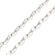 304 Stainless Steel Add a Bead Adjustable Link Chains Bracelets for Women(BJEW-M307-01F-P)-2