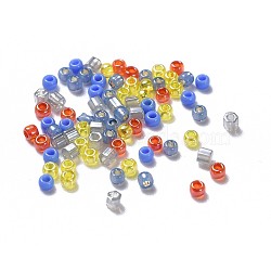 TOHO 11/0 Japanese Seed Beads, Mixed Shapes, Mixed Color, 2x1.5~2mm, Hole: 0.8mm(SEED-MSMC002-05A)