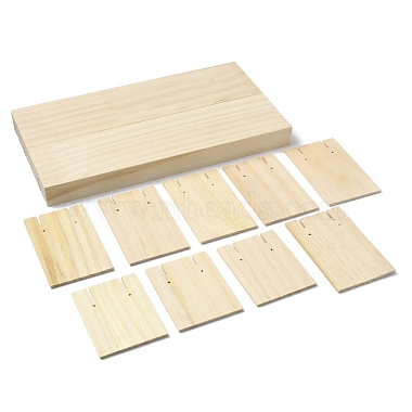 3Подставки для деревянных сережек с прорезями(EDIS-R027-01A-03)-3