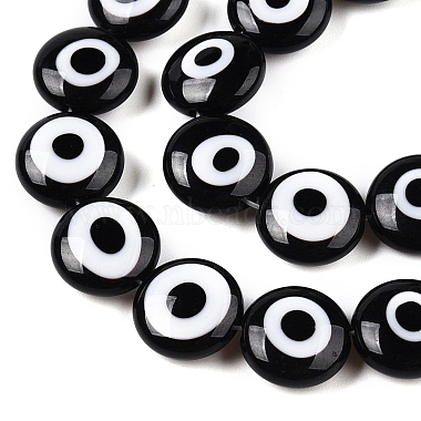 Handmade Evil Eye Lampwork Beads Strands(LAMP-N024-27A-02)-3