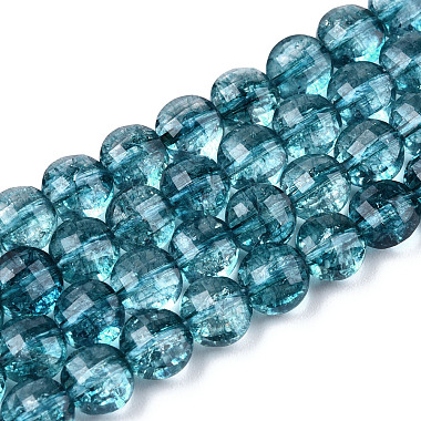 Flat Round Kyanite Beads