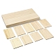3-Slot Wooden Earring Display Card Stands(EDIS-R027-01A-03)-3