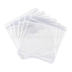 PVC Anti Oxidation Resealable Bags, Transparent Antitarnish Jewelry Packing Storage Pouch, Rectangle, Clear, 10.8x10.5x0.03cm, Unilateral thickness: 4.9 Mil(0.125mm)(X1-AJEW-G034-01M-02)