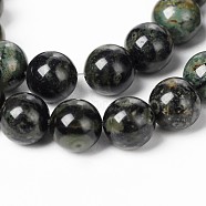 Natural Kambaba Jasper Beads Strands, Round, 8mm, Hole: 1mm, about 46pcs/strand, 14.9 inch(X-G-M172-8mm-01)