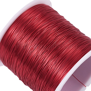 Round Copper Wire Copper Beading Wire for Jewelry Making(YS-TAC0004-0.3mm-16)-4