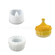 DIY Candle Silicone Molds, for Candle Making, Column, White, 9x5.2cm, Inner Diameter: 5.8cm(AJEW-M227-02E)