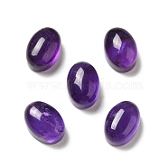 Natural Amethyst Cabochons, Oval, 14x10x7.5mm(G-H282-03C)