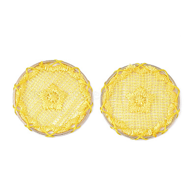 Décorations de pendentif tissées de polyester(FIND-S283-04E)-1