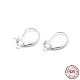 925 Sterling Silver Leverback Earring Findings(STER-I017-092A-S)-1