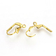 Brass Leverback Earring Findings(KK-R071-07G)-2