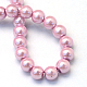 cuisson peint perles de verre nacrées brins de perles rondes(HY-Q003-10mm-47)-4