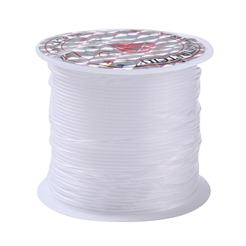 Nylon Wire, Fishing Line, Invisible Hanging Wire, for Beading, Hanging Decoration, Clear, 1.0mm, about 5.46 yards(5m)/roll