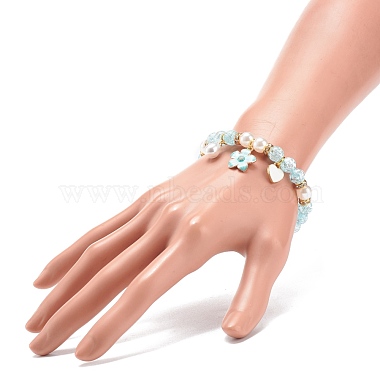 Acrylic Imitation Pearl Stretch Bracelet(BJEW-JB08447-02)-3