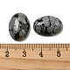 Natural Snowflake Obsidian Cabochons(G-C115-01A-35)-3