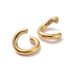 Ion Plating(IP) 304 Stainless Steel Open Jump Rings, Round, Golden, 24 Gauge, 2.5x0.5mm, Inner Diameter: 1.5mm(X-STAS-R091-01G-B)
