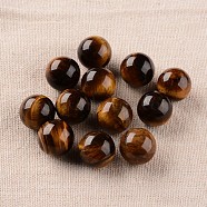 Natural Tiger Eye Round Ball Beads, Gemstone Sphere, No Hole/Undrilled, 16mm(G-I170-16mm-14)