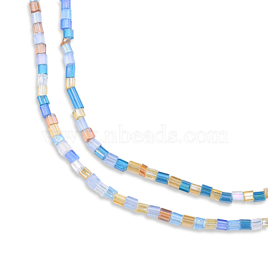 Transparent Glass Beads Strands(GLAA-N047-02)-6