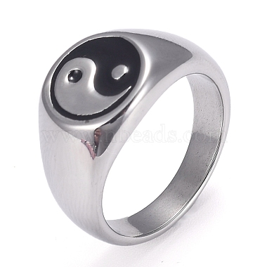 304 Stainless Steel Finger Rings(STAS-H101-01P-9)-2