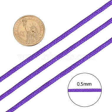 Braided Nylon Thread(NWIR-R006-0.5mm-676)-5