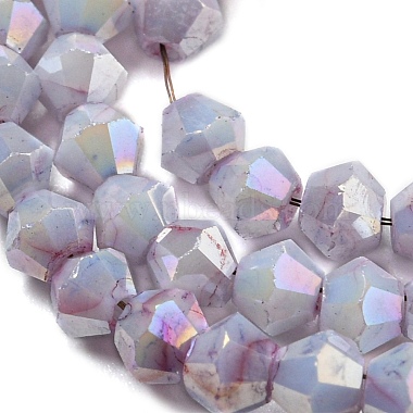 Cuisson des brins de perles de verre transparentes peintes(DGLA-F002-04G)-4