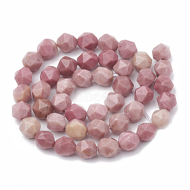 Abalorios naturales rhodonite hebras(G-S332-12mm-007)-3