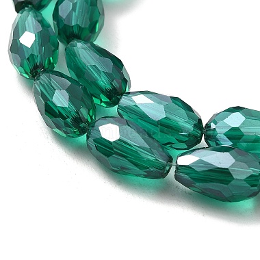 Electroplate Glass Beads Strands(EGLA-R008-11x8mm-2)-4